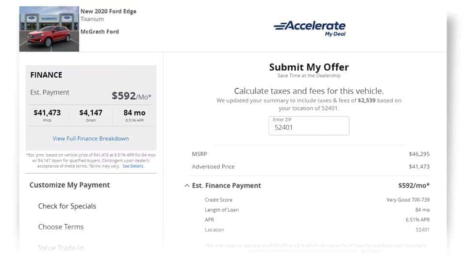 Customize Your Payments