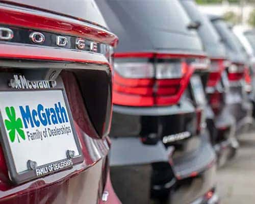 McGrath Used car lot vehicles