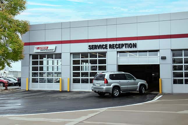 Toyota of Iowa City Service Entrance