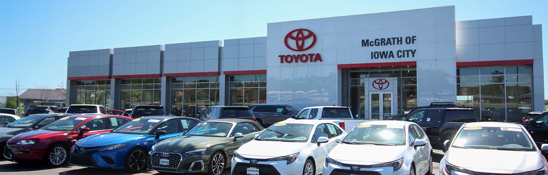 Front of dealership