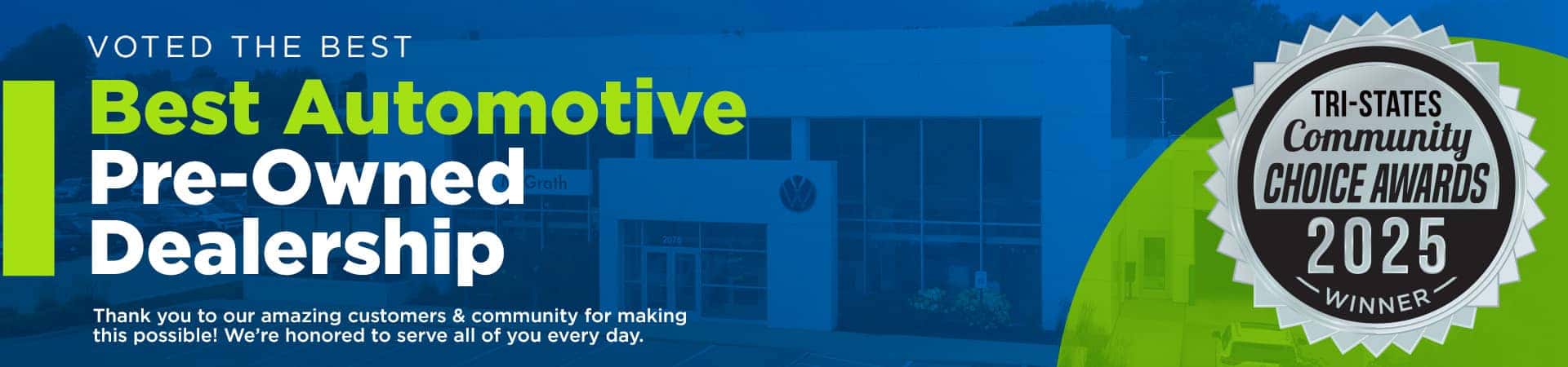Best Automotive Pre-Owned Dealership