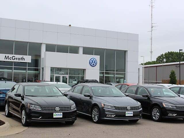 Exterior of McGrath VW of Dubuque