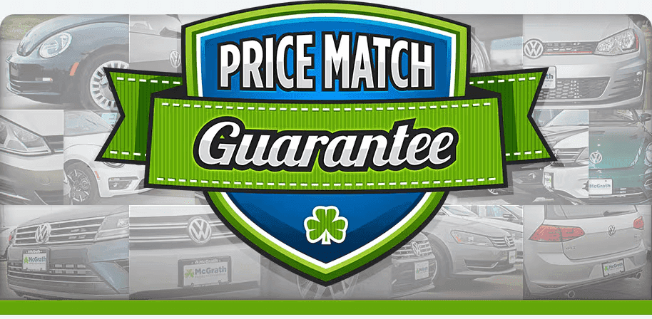 Price Match Guarantee banner