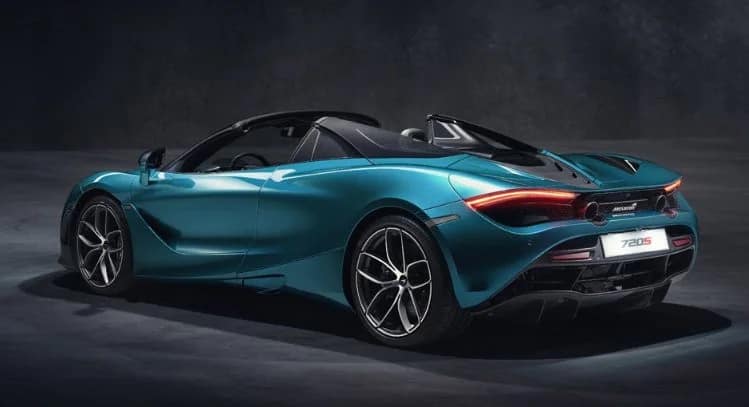 720S Spider back view