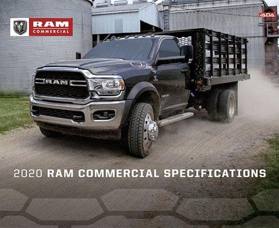 2020 Ram Commercial Specs