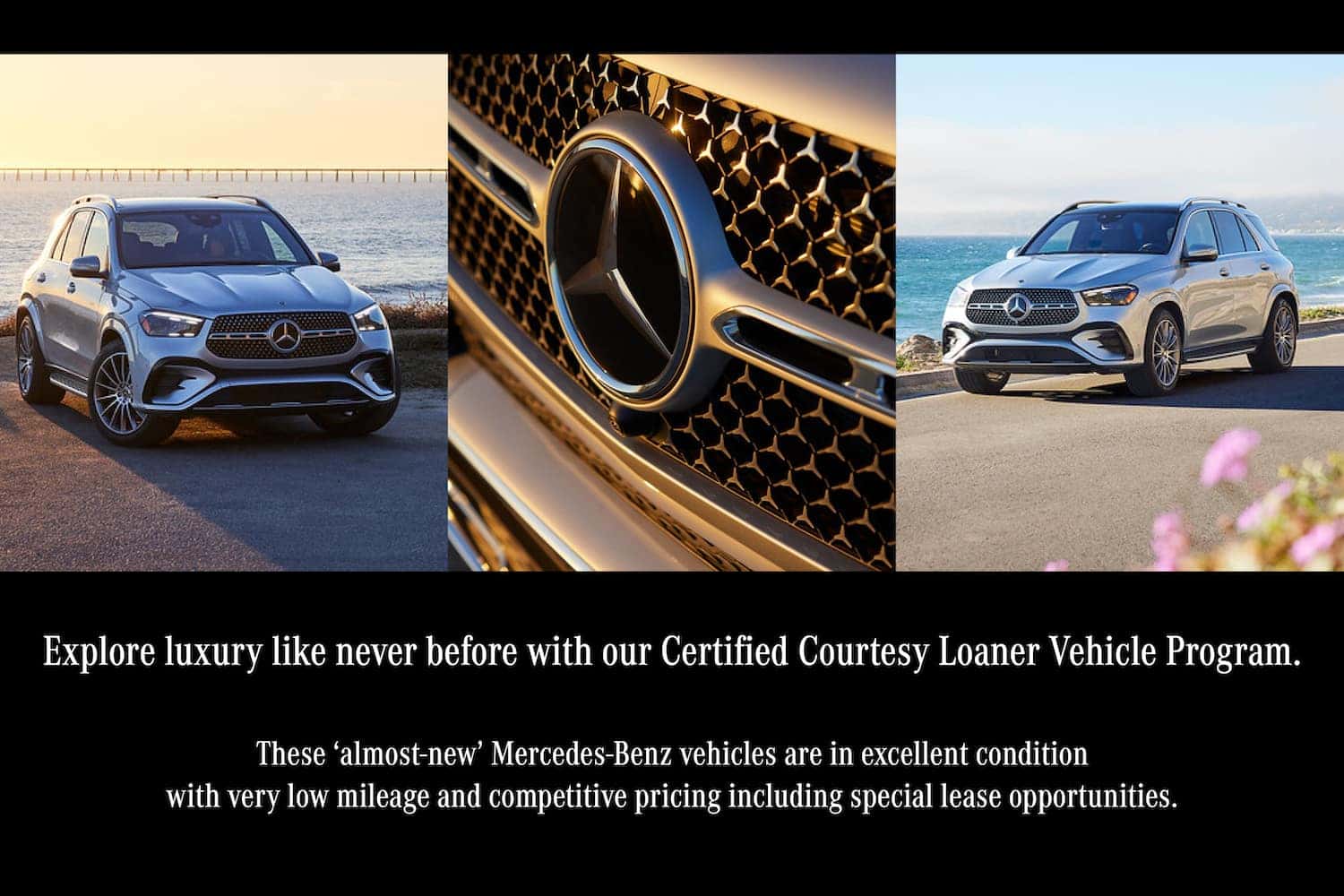 2024 mercedes benz certfiied courtesy loaner vehicle program ad