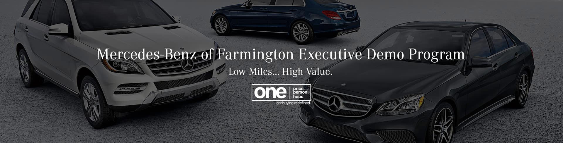 Executive Demo Program Mercedes Benz Of Farmington