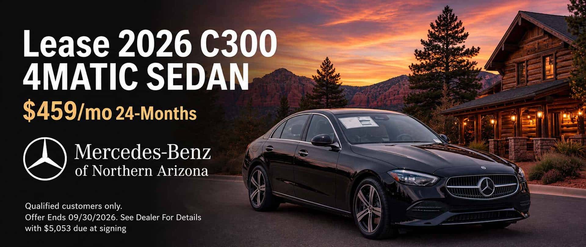 Lease 2026 C300 4Matic Sedan