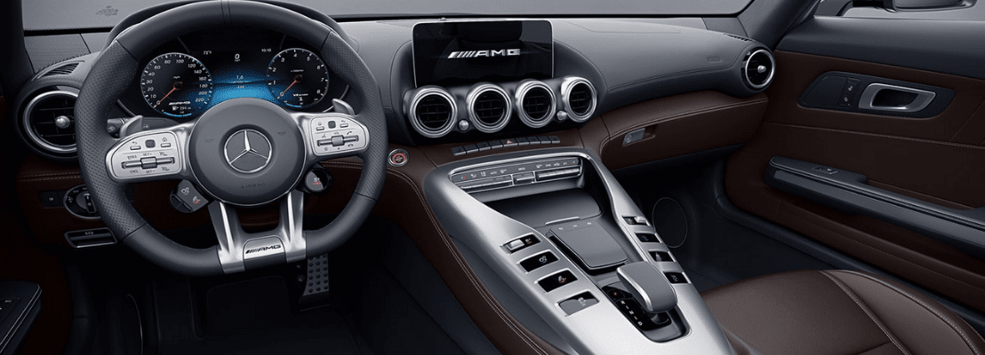 AMG roadster interior