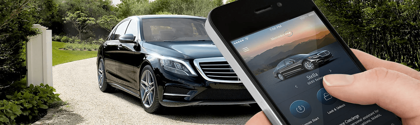 mercedes-benz and smart phone