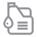Fluid Oil container icon