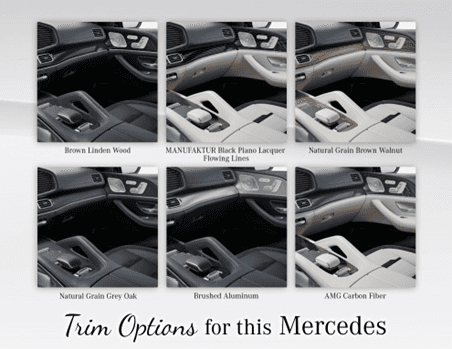 Trim Options on Mercedes