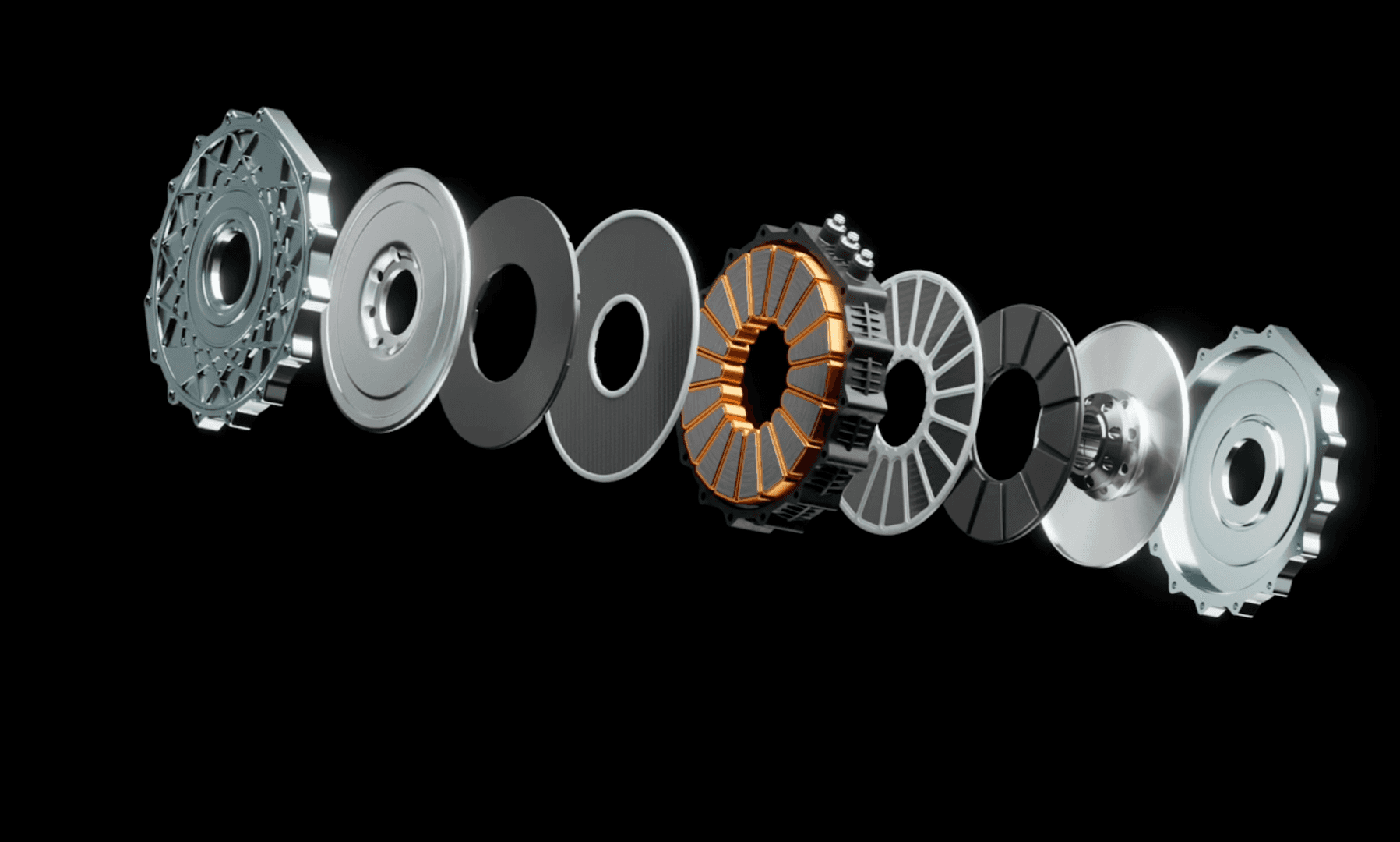 Mercedes Benz Concept XX Motor Components