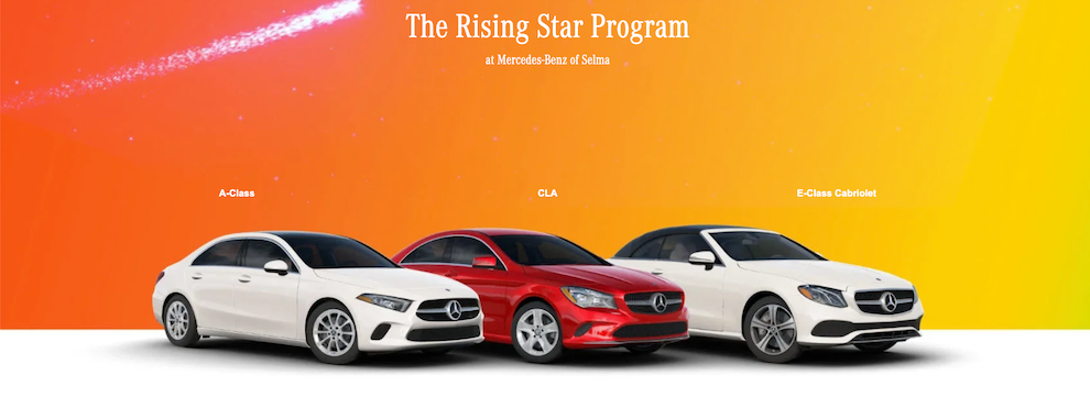 The Rising Star Program A-Class, CLA, E-Class Cabrioolet