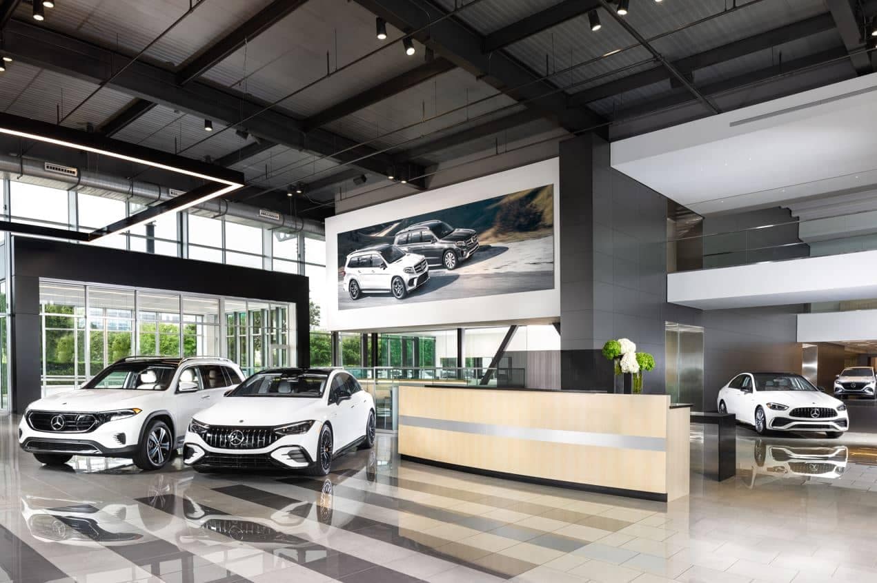 Mercedes-Benz of West Houston dealership interior