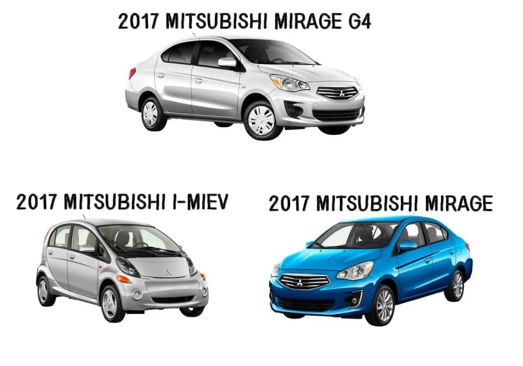 2017 Mitsubishi Subcompact Cars