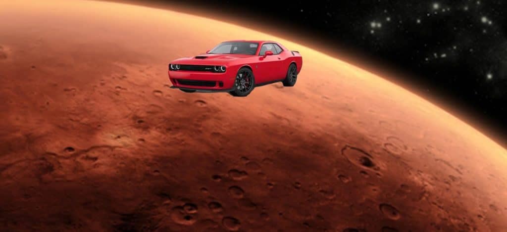 2016 Dodge Challenger SRT Hellcat Mars