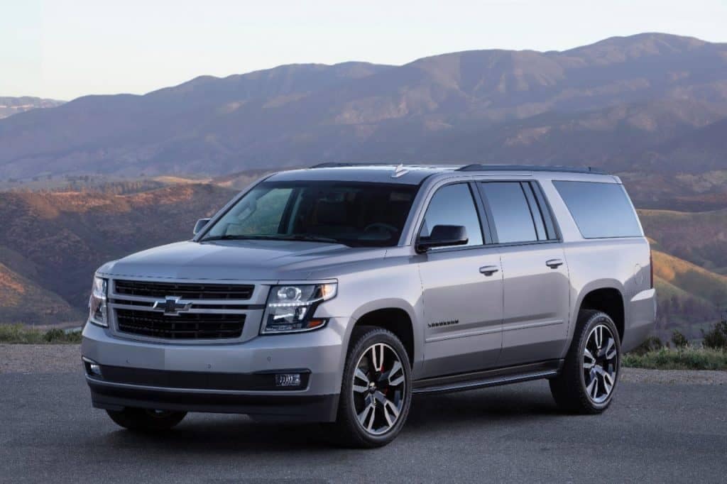 The 2019 Suburban RST Performance Package features a 420-hp, 6.2