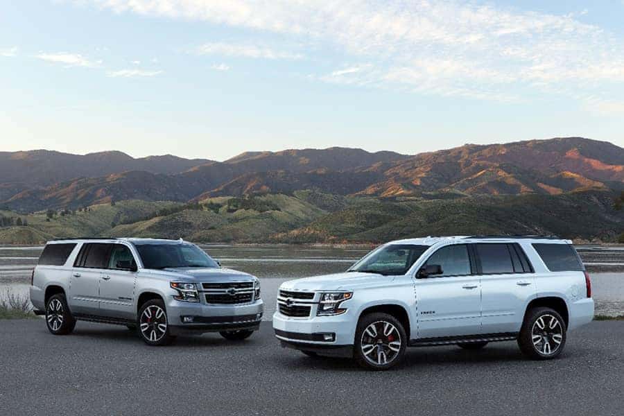 The Performance Package is available as an upgrade to the Tahoe
