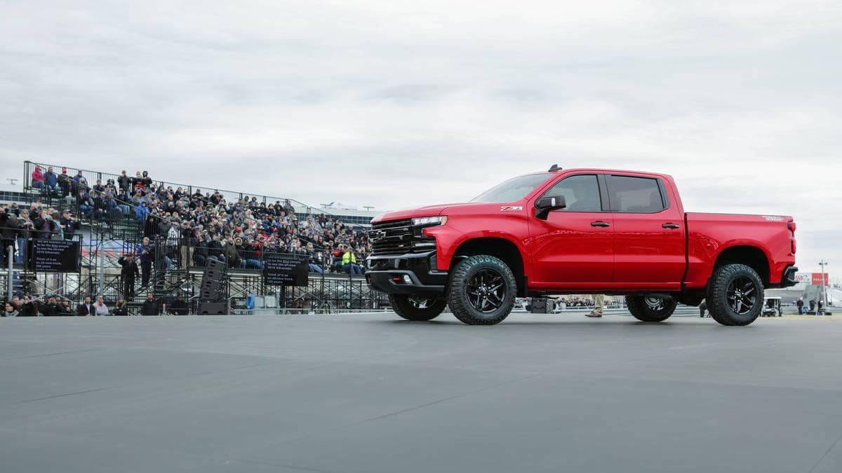 The all-new 2019 Chevrolet Silverado was introduced at an event