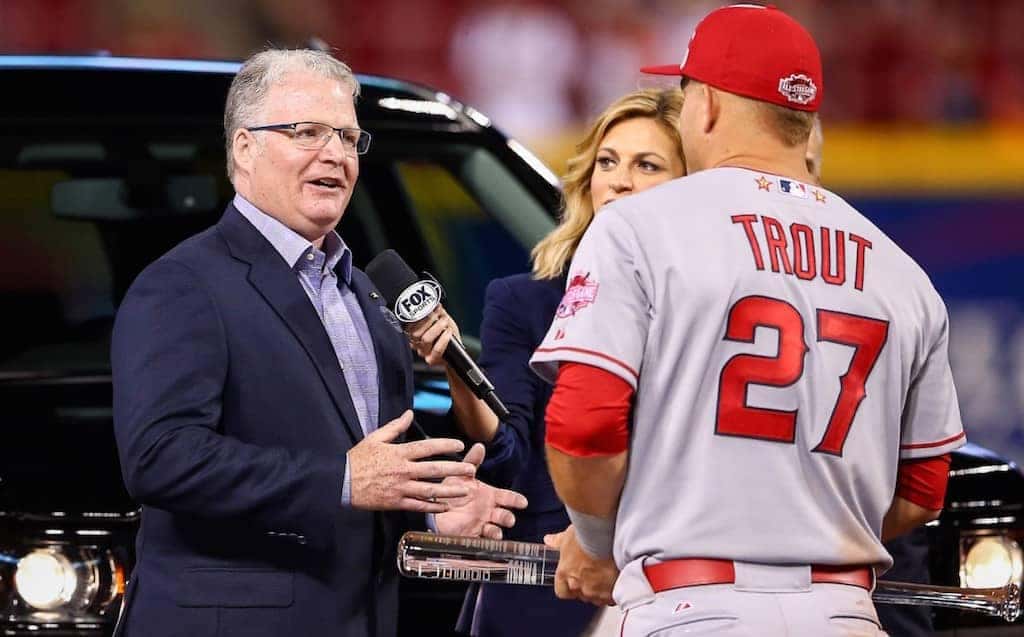 Photos of MVP Mike Trout at the 2014 All-Star Game