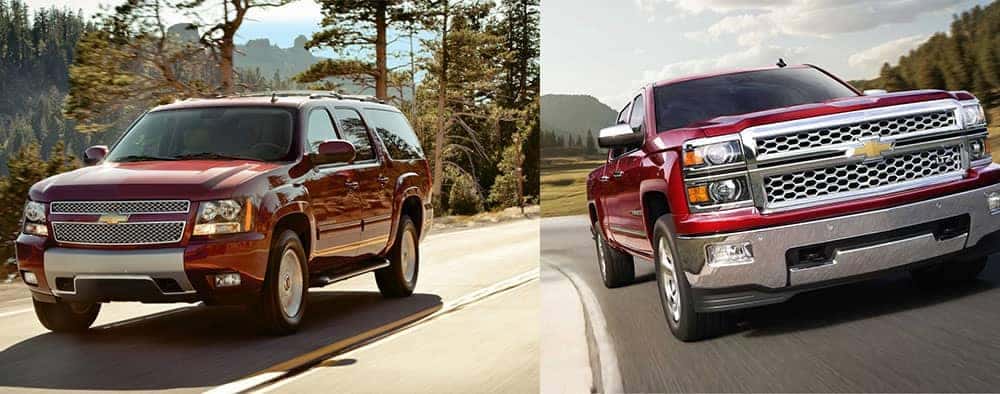 Chevrolet Dealers - Decide Between Truck and SUV