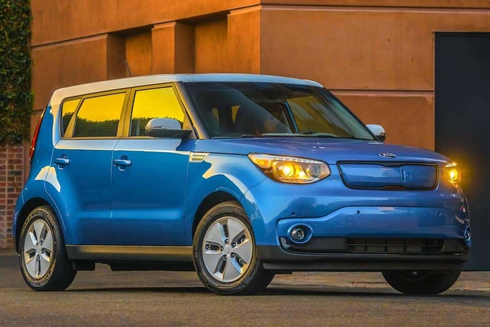 2016 Kia Soul EV BLUE