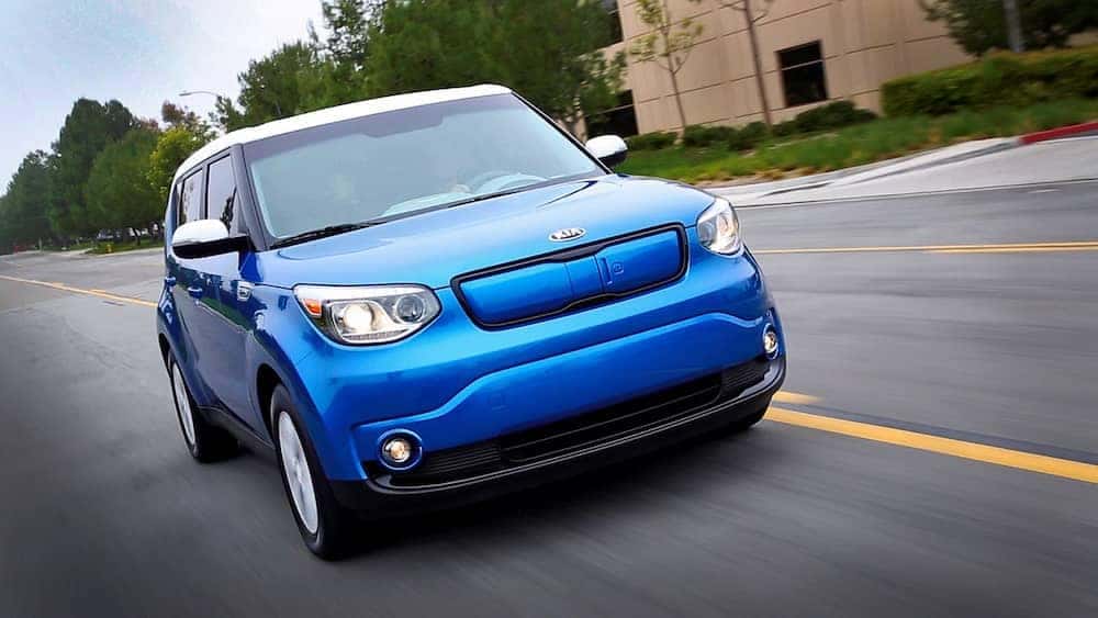 2016 Kia Soul EV BLUE