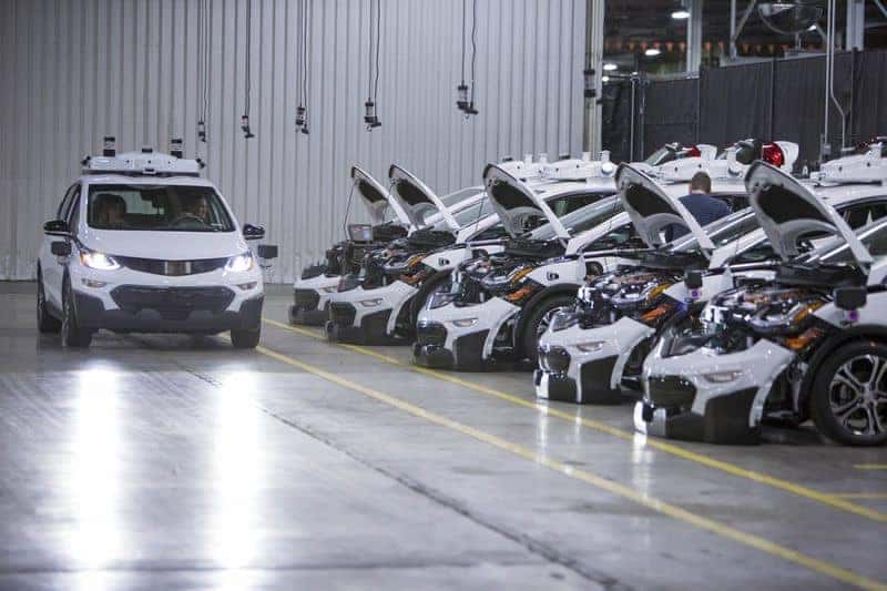 self-driving chevy bolt