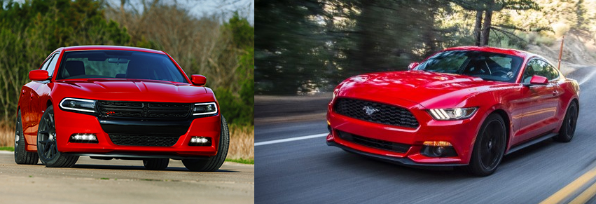Dodge Charger v Ford Mustang