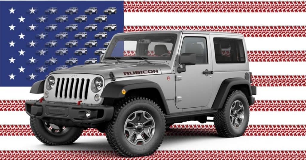 jeep wrangler and cherokee top american cars