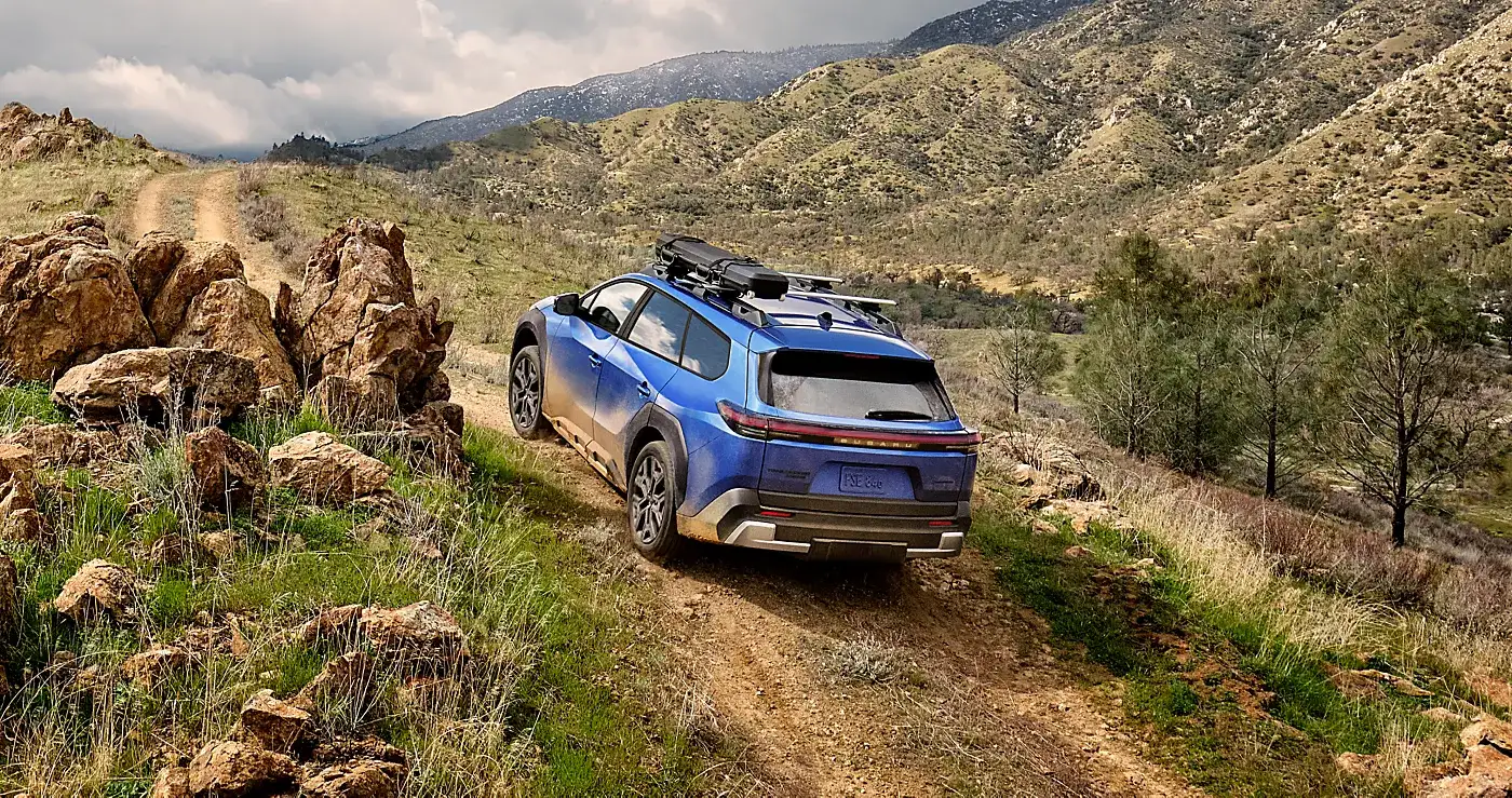 2026 Subaru Trailseeker Driver's Rear Profile
