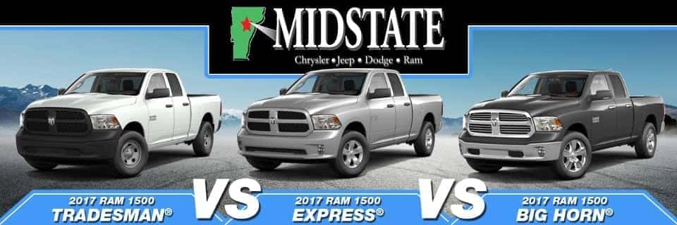 Dodge Ram Comparison Chart