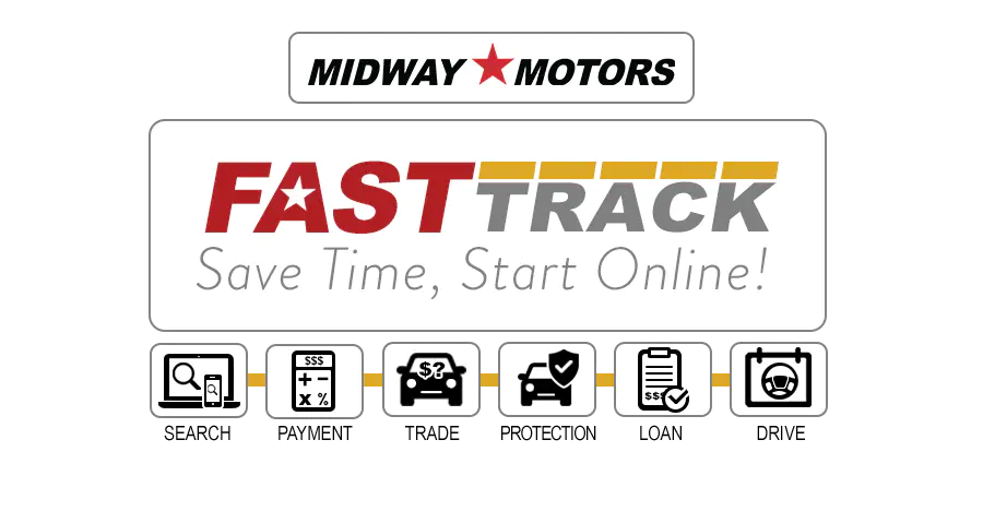 midway motors fast track logo