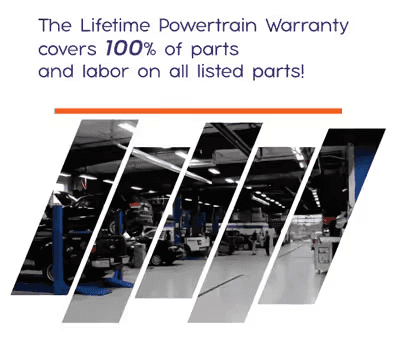 Lifetime Powertrain Warranty