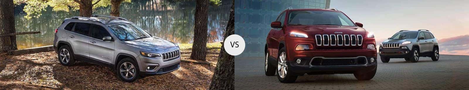 Compare 2019 Jeep Cherokee vs 2018 Jeep Cherokee - Desktop