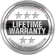 lifetime warranty badge - Milledgeville Chrysler Dodge Jeep Ram