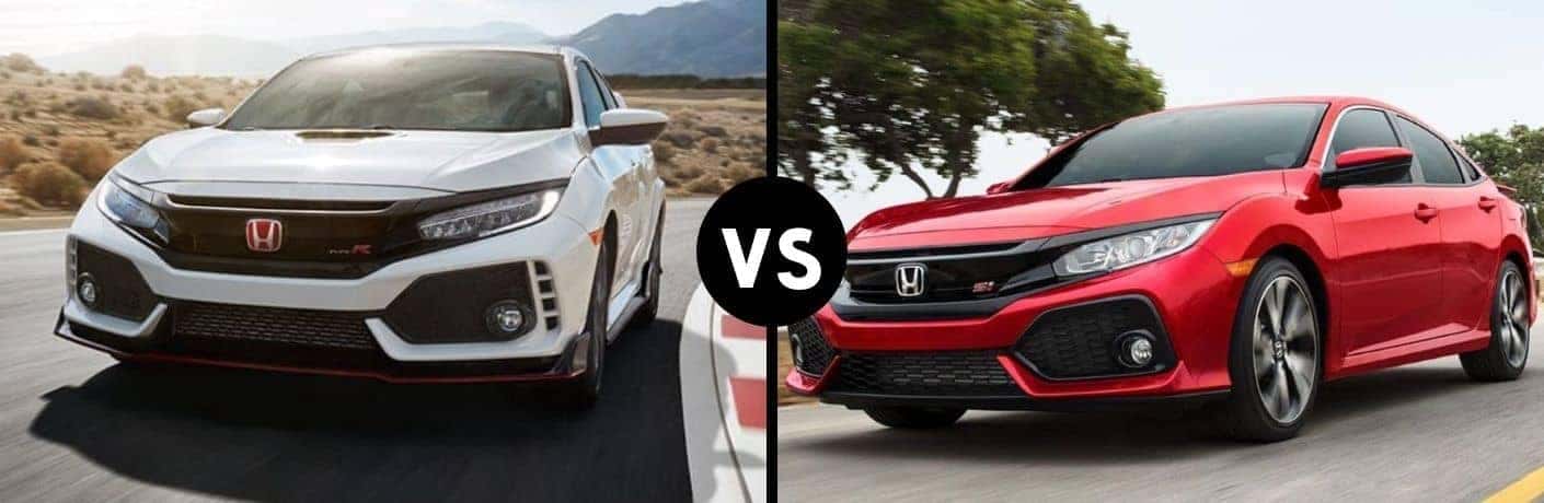 Clp 2019 Honda Civic Type R Vs 2019 Honda Civic Si Miller Honda