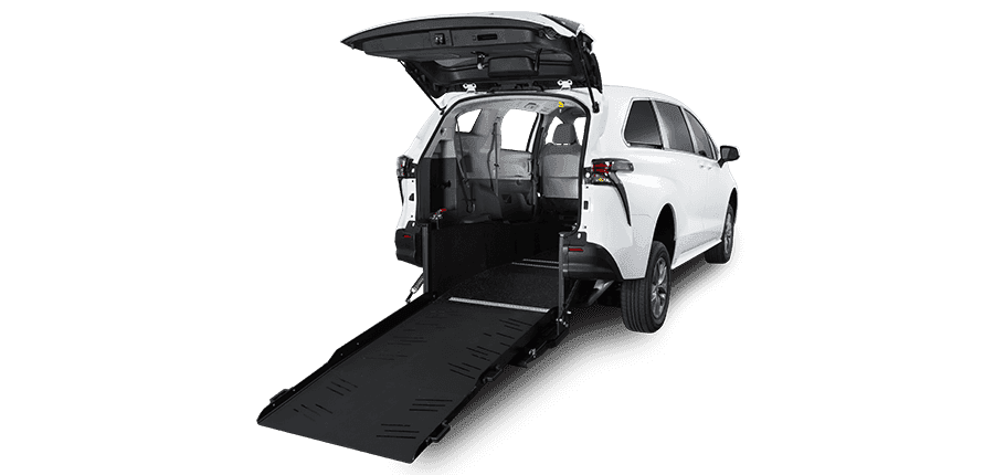 Toyota Sienna hybrid rear view