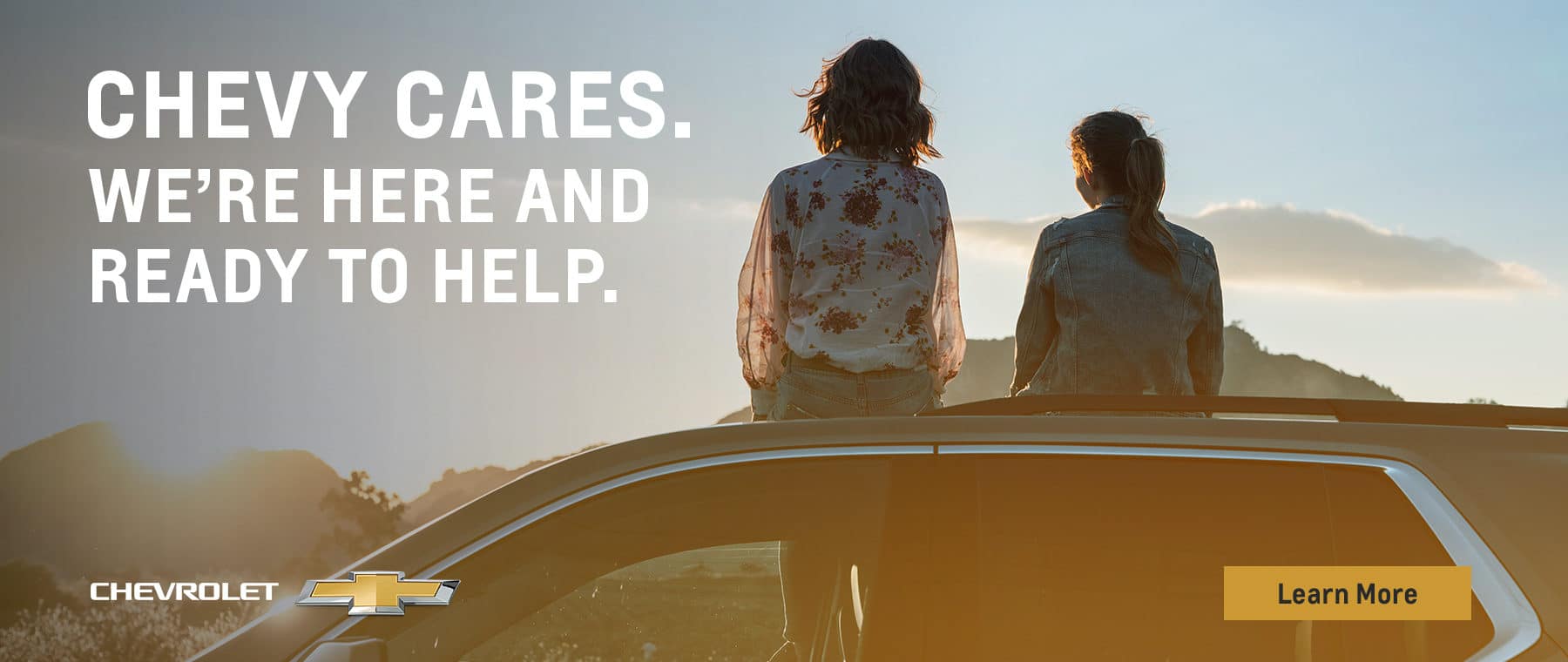 Chevy Cares Banner