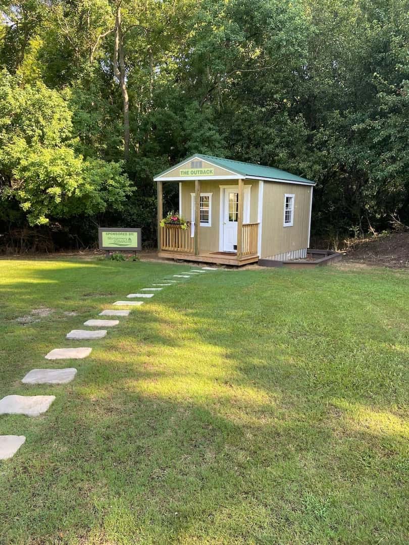 View of a shed