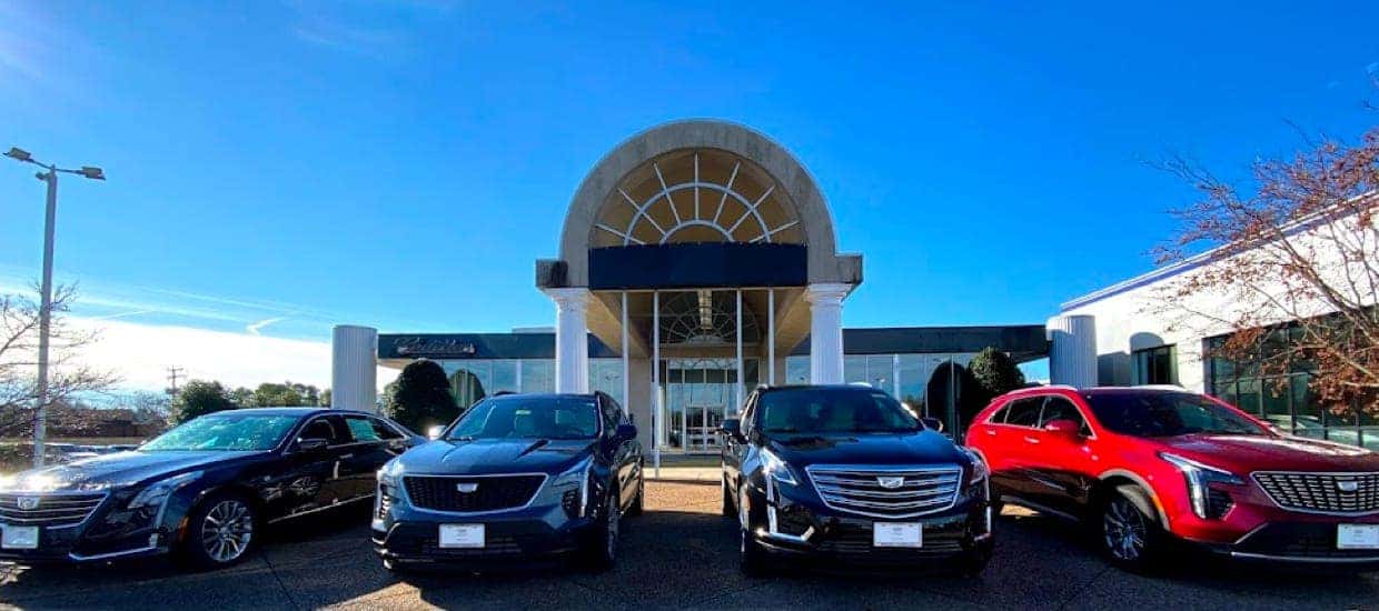 Moore Cadillac Richmond Dealership in Daytime