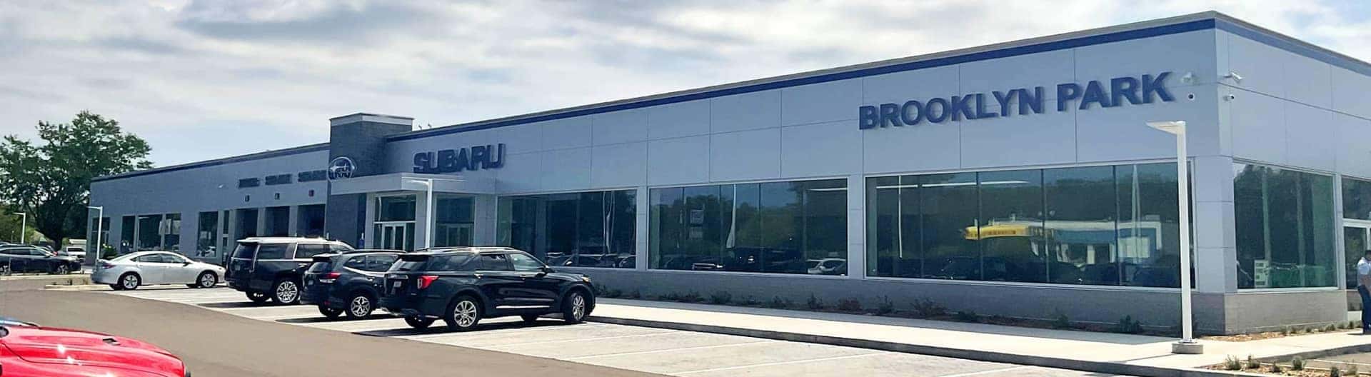 Morrie's Brooklyn Park Subaru Storefront