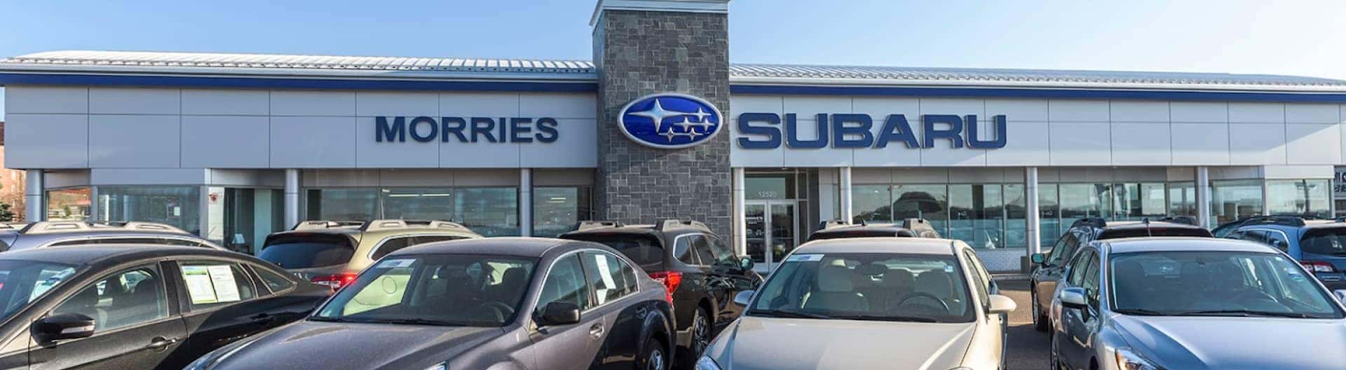 Morrie's Minnetonka Subaru storefront