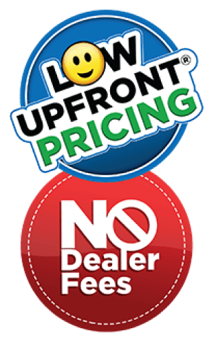 Low-upfront-pricing-no-dealer-fees-logo