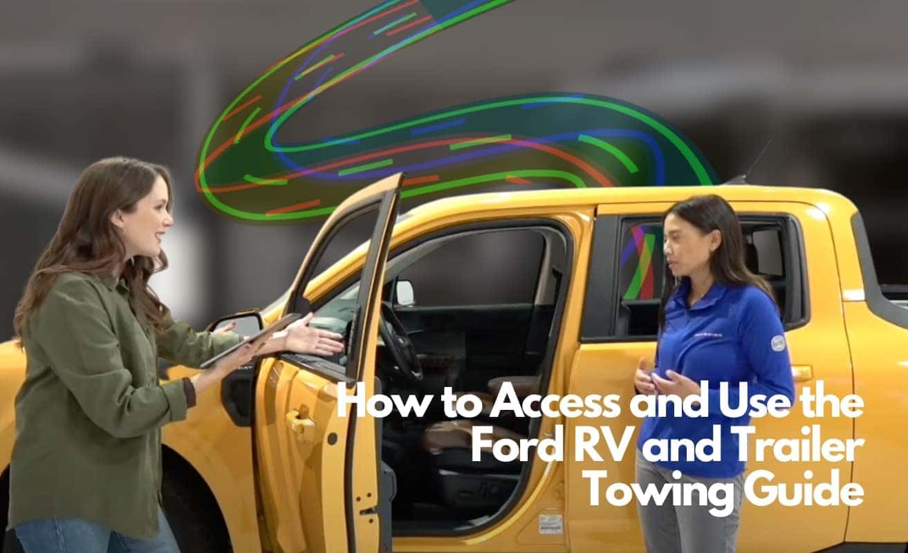 How to Access Use the Ford RV Trailer Towing Guide