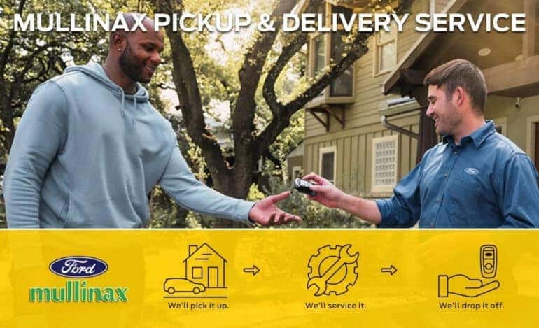 Experience the Ultimate Convenience with Mullinax Ford Pickup & Delivery