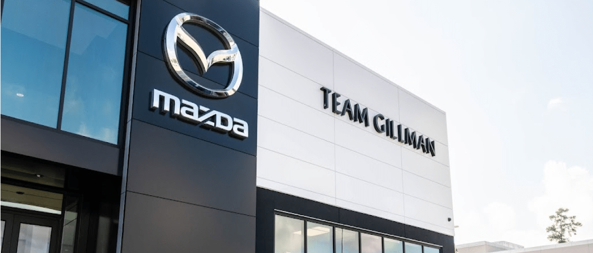 Team Gillman Mazda Dealership store front