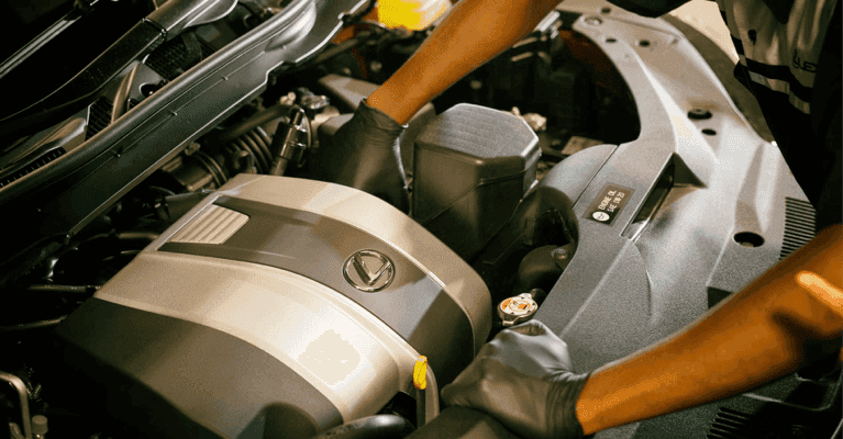 Panel - Lexus engine