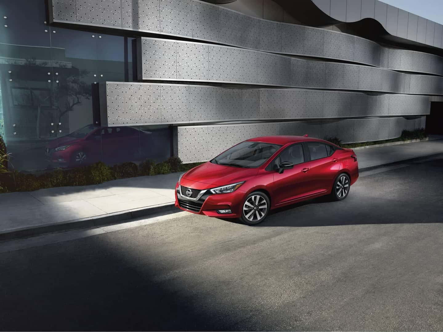 2020 Red Nissan Versa